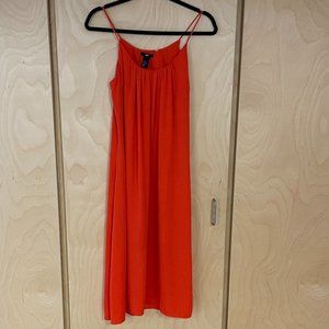 H&M red/orange dress